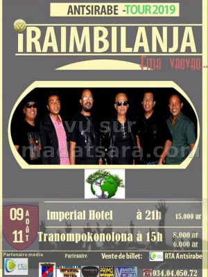 Iraimbilanja‍ - Imperial Antsirabe‍ - Tranom-pokonolona Antsirabe‍