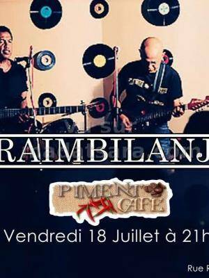 Iraimbilanja en concert au Piment Café