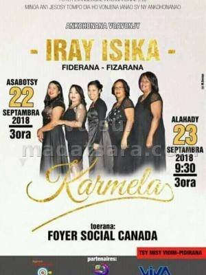 Iray isika fiderana fizarana Foyer Social Canada Toamasina Karmela