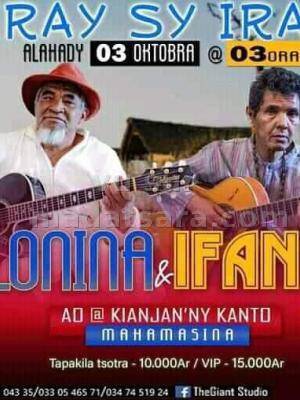 Iray sy iray Ifanihy & Tselonina Kianjan'ny Kanto Mahamasina