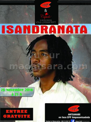Isandrananata en concert au Urban Café Antsahabe‍