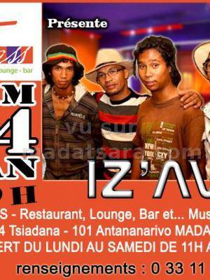 Iz'Avy en concert au TRASS