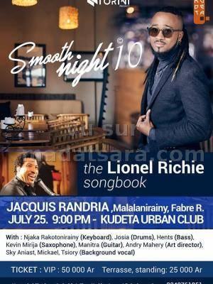 Jacquis Randria smooth night 10 Kudeta urban Club
