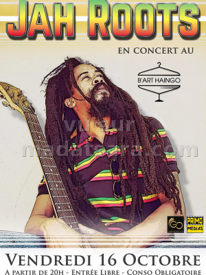 Jah Roots‍ en concert B'Art Haingo‍