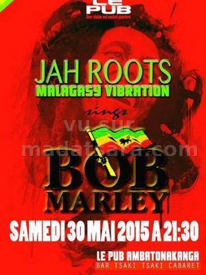 JAH Roots Malagasy Vibration sings Bob Marley au Pub Ambatonakanga