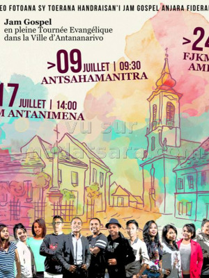 Jam Gospel en concert à Antsahamanitra