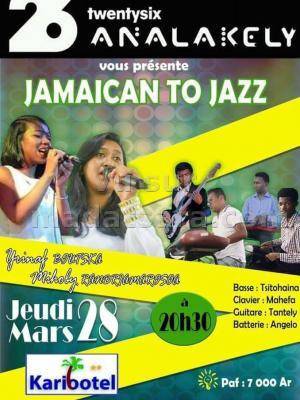 Jamaican to jazz Karibotel Twenty Six 26