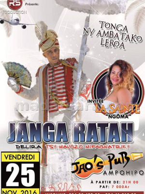 Janga Ratah‍ en concert au JAO'S PUB‍ - invitée : La'Sainte‍