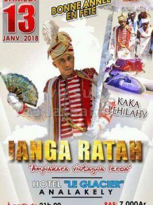 Janga Ratah en concert Le Glacier Analakely