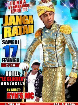 Janga Ratah en concert Le Glacier Analakely