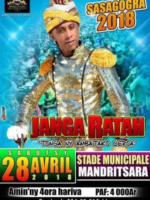 Janga Ratah sasagôgra 2018 Stade Municipal Mandritsara