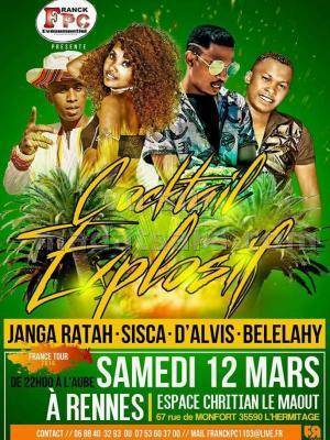 Janga Ratah, Sisca, D'alvi$ et Belelahy en concert à l'Espace Christian Le Maout Rennes