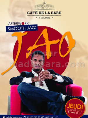 Jao‍ afterwork smooth jazz au Café de la Gare Soarano‍