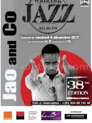 Jao and Co - walking jazz Rli 38è édition Restaurant Le B' Isoraka