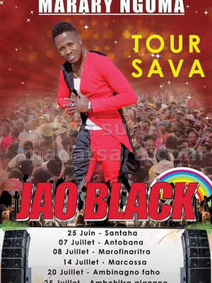 Jao Black marary ngôma tour Sava