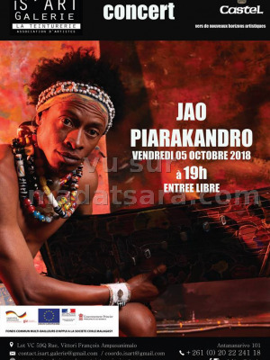 Jao Piarakandro‍ en concert Is'Art Galerie‍