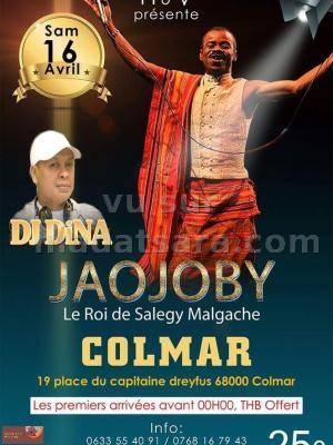 Jaojoby en concert à Colmar avec Dj Dina