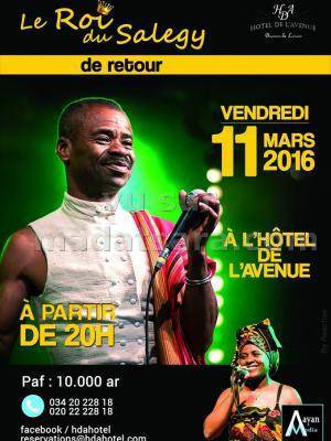 Jaojoby en concert à l'Hotel de l'Avenue