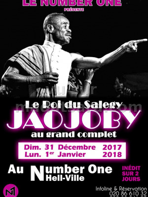 Jaojoby‍ en concert au grand complet au Number One‍