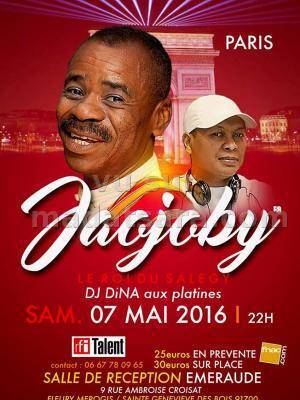 Jaojoby en concert avec Dj Dina aux platines - Salle de réception Emeraude Saint-Genviève des Bois