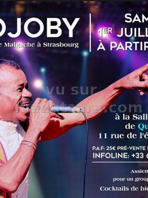 Jaojoby‍ en concert Salle des fêtes de Quatzenheim
