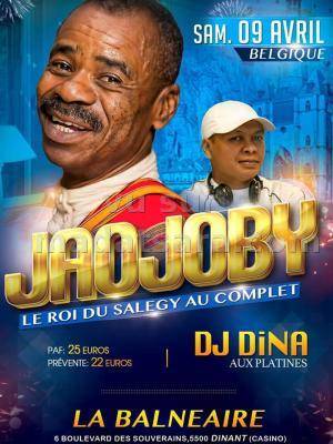 Jaojoby le roi du salegy en concert au complet - Europe Tours  Belgique