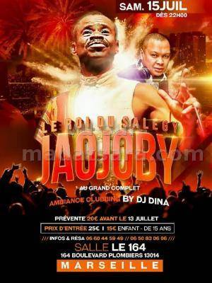 Jaojoby le roi du salegy en concert Salle Le 164 Marseille