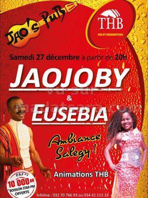 Jaojoby et Eusebia Ambiance Salegy au Jao's Pub