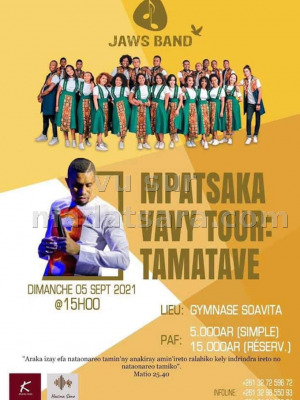 Jaws Band‍ Mpatsaka vavy tour - Gymnase Soavita Toamasina‍