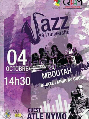 Jazz à l'Université avec Mboutah‍ - Espace Art Public (CRAAM) Ankatso‍
