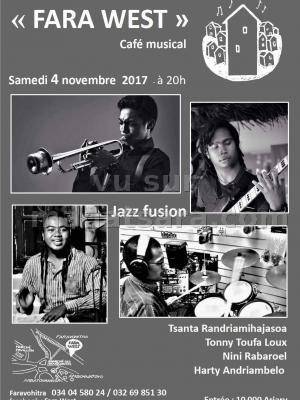 Jazz fusion au Fara West Faravohitra