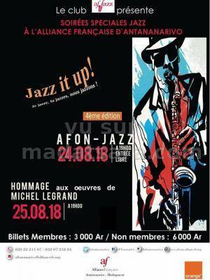 Jazz it up 4ème édition AFT - Alliance Française d'Antananarivo
