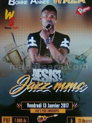 Jazz Mmc‍ Bonne année Waza au JAO'S PUB‍