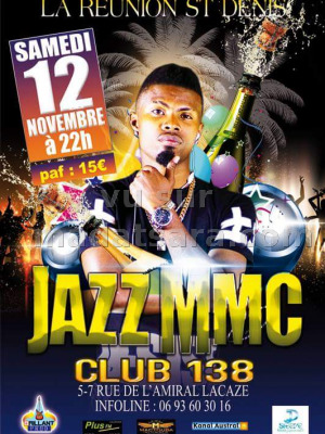 Jazz Mmc‍ en concert au Club 138 - La Réunion‍