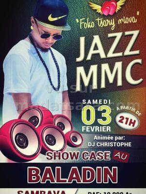 Jazz Mmc en show case Baladin Sambava