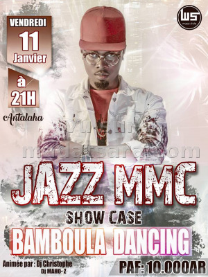 Jazz Mmc‍ en show case Bamboula - Antalaha‍