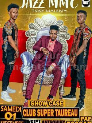 Jazz Mmc en show case Club Super Taureau Antsohihy