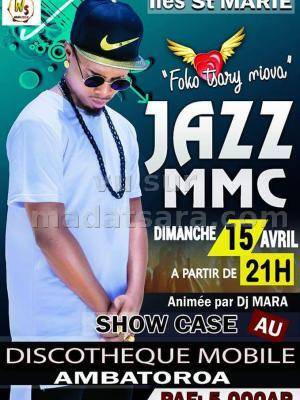 Jazz Mmc en show case Discothèque mobile Ambatorao