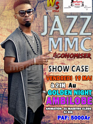 Jazz Mmc‍ en showcase - Golden Night Ambilobe‍