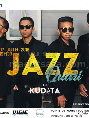 Jazz Quart‍ en concert Kudeta urban Club‍