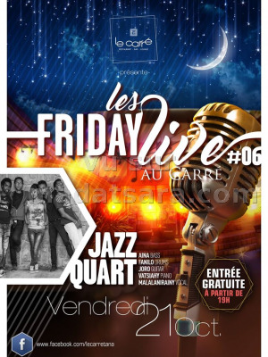 Jazz Quart‍ - Les Friday Live au Carré Antsahavola‍