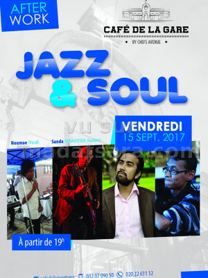 Jazz & Soul au Café de la Gare Soarano‍