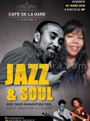 Jazz & Soul avec Rado Manantsoa‍ - Café de la Gare Soarano‍