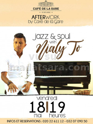 Jazz & Soul with Mialy To‍ - Café de la Gare Soarano‍