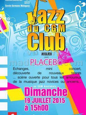 Jazz club du CGM Atelier avec Placebo au CGM Analakely