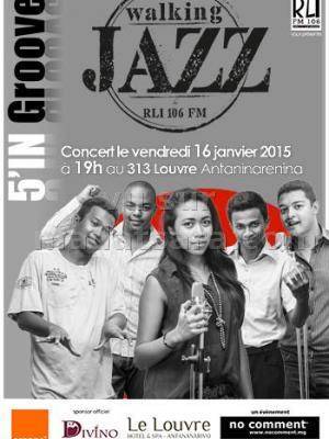 Jazz Walking RLi Fm 106 au 313 Louvre Antaninarenina