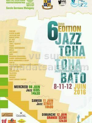 Jazz@Tohatohabato - 6ème édition - Antaninarenina