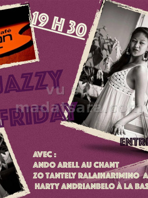 Jazzy friday avec Ando Arell‍ , Zo Tantely‍ & Harty Andriambelo‍ - Urban Café Antsahabe‍