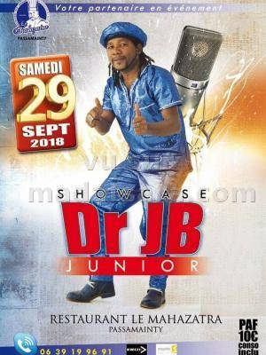 Jb Junior en show case Le Mahazatra Passamainty