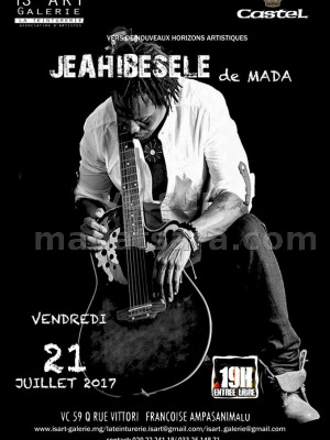 Jeahibesele‍ de Mada en concert Is'Art Galerie‍